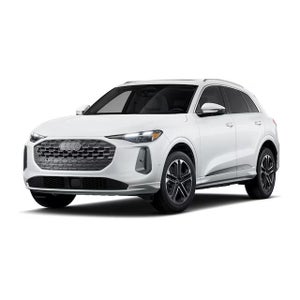 Side view of Audi Q8.